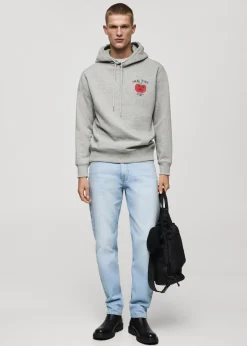 MANGO Bluzy*Bluza z kapturem z grafiką