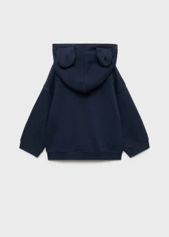 Dzieci MANGO Bluzy*Bluza z kapturem z uszkami