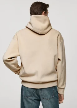 MANGO Bluzy*Bluza z kapturem ze sztruksu