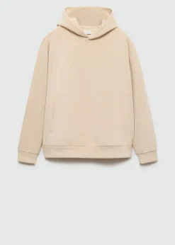 MANGO Bluzy*Bluza z kapturem ze sztruksu