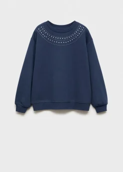 Dzieci MANGO Bluzy*Bluza z koralikami