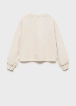 Dzieci MANGO Bluzy*Bluza z koralikami