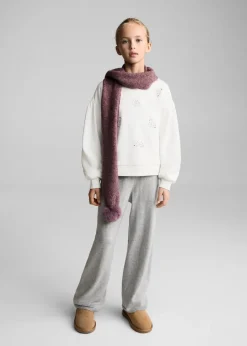 Dzieci MANGO Bluzy*Bluza z koralikami