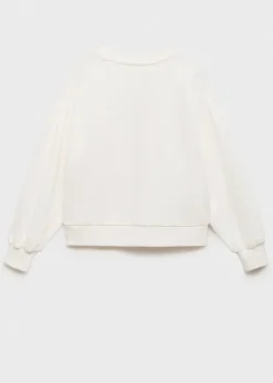 Dzieci MANGO Bluzy*Bluza z koralikami