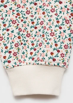 Dzieci MANGO Bluzy*Bluza z kwiatowym wzorem