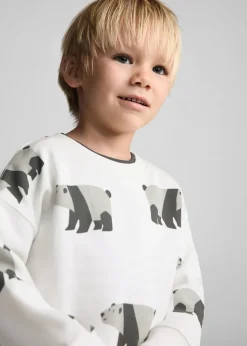 Dzieci MANGO Bluzy*Bluza z misiem