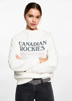 MANGO Bluzy*Bluza z nadrukiem