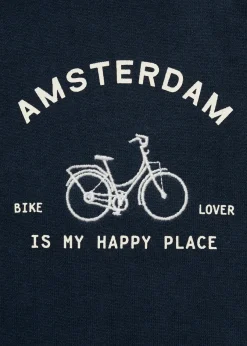 Dzieci MANGO Bluzy*Bluza z nadrukiem i haftem