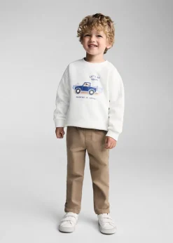 Dzieci MANGO Bluzy*Bluza z nadrukiem i naszywką