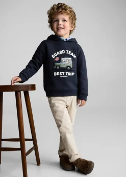 Dzieci MANGO Bluzy*Bluza z nadrukiem i naszywką