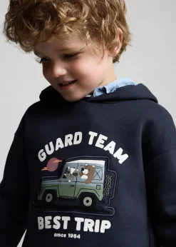 Dzieci MANGO Bluzy*Bluza z nadrukiem i naszywką