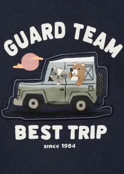 Dzieci MANGO Bluzy*Bluza z nadrukiem i naszywką