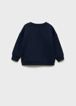 Dzieci MANGO Bluzy*Bluza z nadrukiem świątecznym