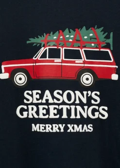 MANGO Bluzy|Bluzy*Bluza z nadrukiem świątecznym