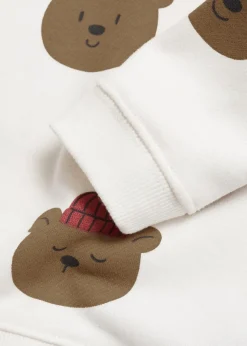 Dzieci MANGO Bluzy*Bluza z nadrukiem świątecznym