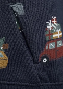 Dzieci MANGO Bluzy*Bluza z nadrukiem świątecznym