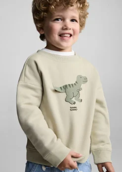 Dzieci MANGO Bluzy*Bluza z nadrukiem z ruchomym elementem