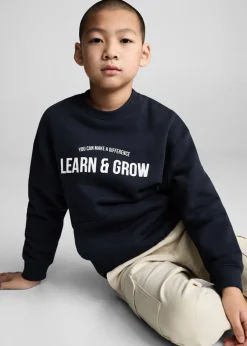 Dzieci MANGO Bluzy*Bluza z napisem