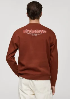 MANGO Bluzy*Bluza z napisem relaxed fit