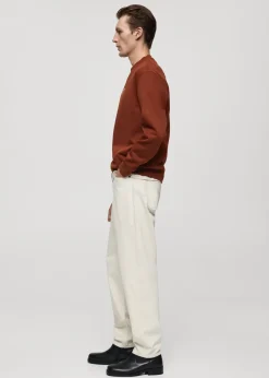 MANGO Bluzy*Bluza z napisem relaxed fit