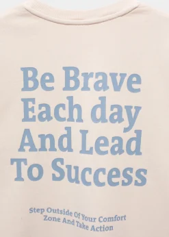 MANGO Bluzy|Bluzy*Bluza z napisem unisex