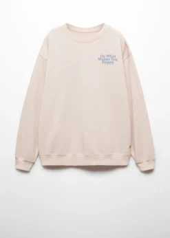 MANGO Bluzy|Bluzy*Bluza z napisem unisex
