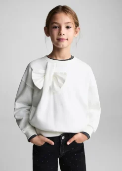 Dzieci MANGO Bluzy*Bluza z wiązaniem