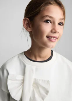 Dzieci MANGO Bluzy*Bluza z wiązaniem