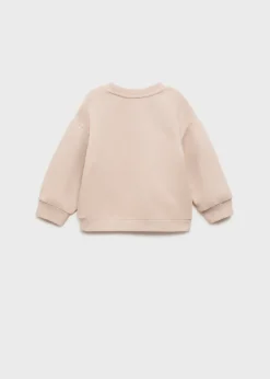 Dzieci MANGO Bluzy*Bluza z wypukłym motywem kwiatowym