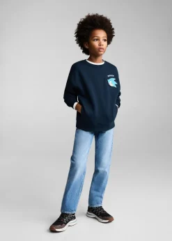 Dzieci MANGO Bluzy*Bluza z wypukłym motywem Sonic