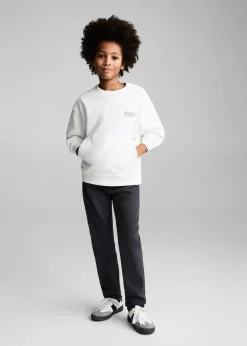 Dzieci MANGO Bluzy*Bluza z wypukłym nadrukiem