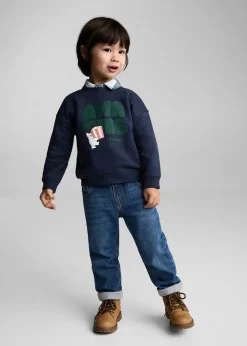 Dzieci MANGO Bluzy*Bluza z wypukłym nadrukiem