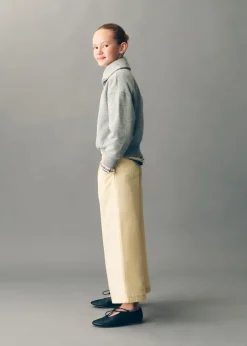 Dzieci MANGO Bluzy*Bluza z wysokim kołnierzem na zamek