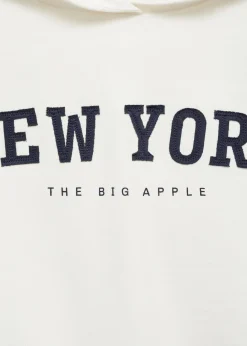 Dzieci MANGO Bluzy*Bluza z wyszywanym napisem