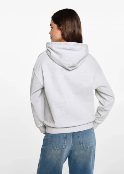 MANGO Bluzy*Bluza z wyszywanym napisem