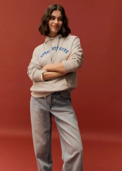 MANGO Bluzy*Bluza z wyszywanym napisem