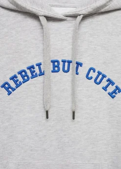 MANGO Bluzy*Bluza z wyszywanym napisem