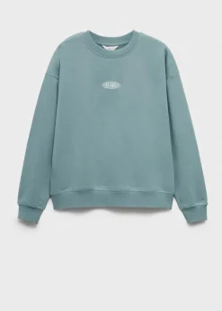 MANGO Bluzy*Bluza z wyszywanym napisem
