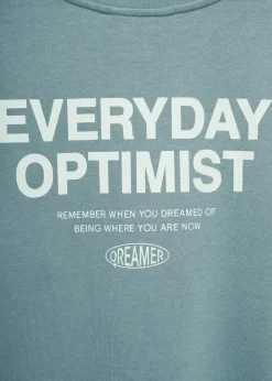 MANGO Bluzy*Bluza z wyszywanym napisem