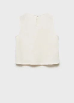 Dzieci MANGO Koszule I Bluzki*Bluzka bawełniana z haftem