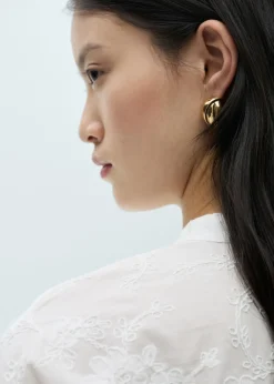 MANGO Koszule I Bluzki*Bluzka bawełniana z haftem