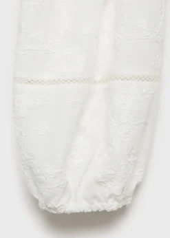 MANGO Koszule I Bluzki*Bluzka bawełniana z haftem