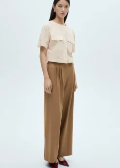 MANGO Koszule I Bluzki*Bluzka bawełniana z kieszeniami