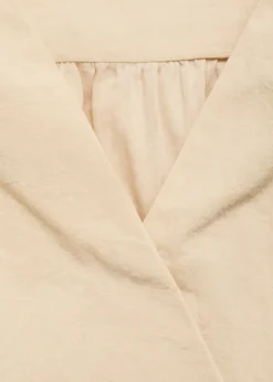 MANGO Koszule I Bluzki*Bluzka bawełniana z marszczeniem