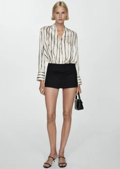 MANGO Koszule I Bluzki*Bluzka kopertowa w paski