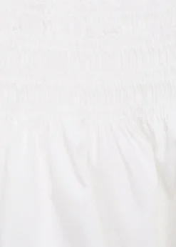 MANGO Koszule I Bluzki*Bluzka marszczona z odkrytymi ramionami