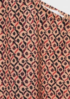 MANGO Koszule I Bluzki*Bluzka na jedno ramię ze wzorem