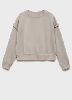 MANGO Bluzy*Bluzka stębnowane ramię