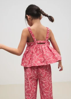 Dzieci MANGO Koszule I Bluzki*Bluzka w kwiaty