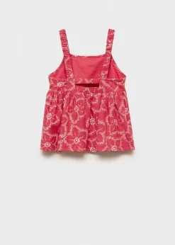 Dzieci MANGO Koszule I Bluzki*Bluzka w kwiaty